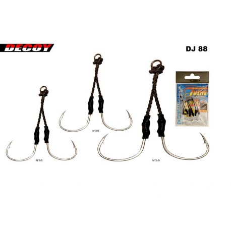 ASSIST HOOK DECOY TWIN PIKE DJ-88