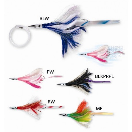 LEURRE WILLIAMSON DIAMOND JET FEATHER RIGGED 12,7CM