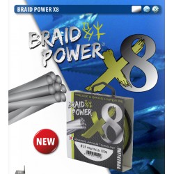 Tresse Powerline Braid power 8 brins