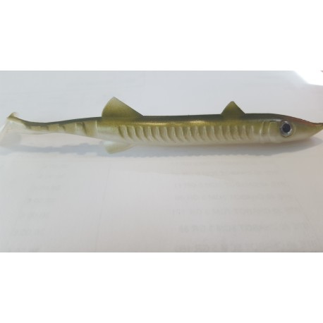 Leurre souple Delalande Sea Pike 14cm (vendu à l'unité)