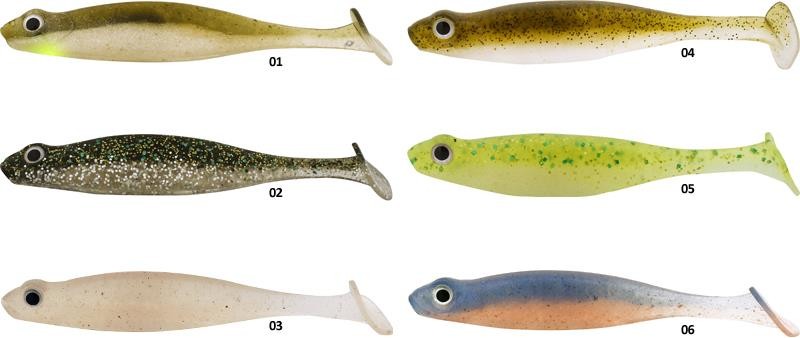 Leurre Souple Megabass Hazedong Shad SW 4,2 Pouces - Glow Chart Lime - Pêche En Mer