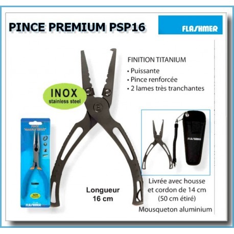 PINCE PREMIUM FLASHMER 165MM