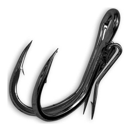 Hameçon double Black Cat ghost Double Hook