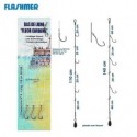 BAS DE LIGNE FLUOROCARBON 3 HAMECONS FLASHMER