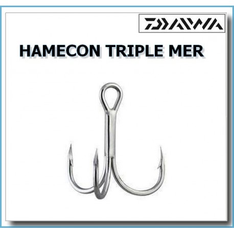 HAMECONS DAIWA TRIPLE MER N°6-8-10