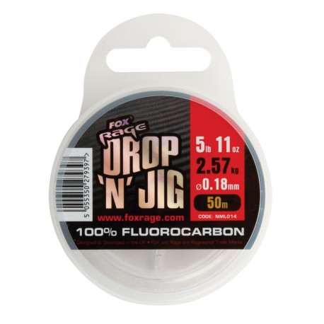 FOX RAGE DROP N JIG FLUOROCARBON