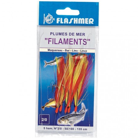 PLUMES FILAMENTS 3 HAMECONS 1/0