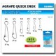 AGRAFE QUICK INOX N°1