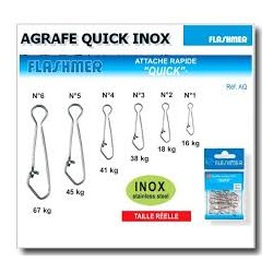 AGRAFE QUICK INOX N°1